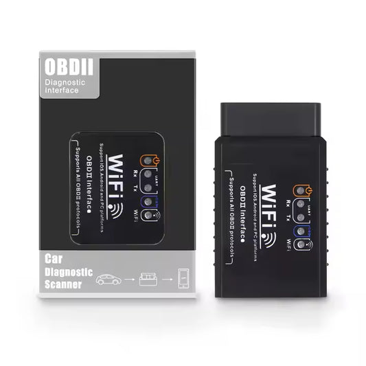 Black Label ELM327 WIFI Obd2 Adapter med PIC18F25k80-chip